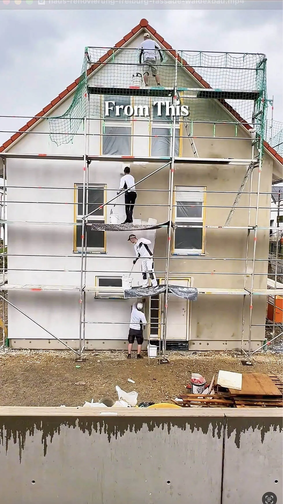 Verputzen in Freiburg Haus Renovierung Waldexbau