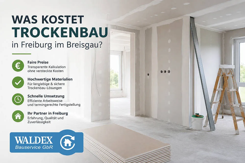 Was kostet Trockenbau in Freiburg im Breisgau?