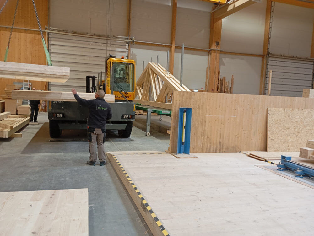 CLT Holzbau Freiburg Bild 7